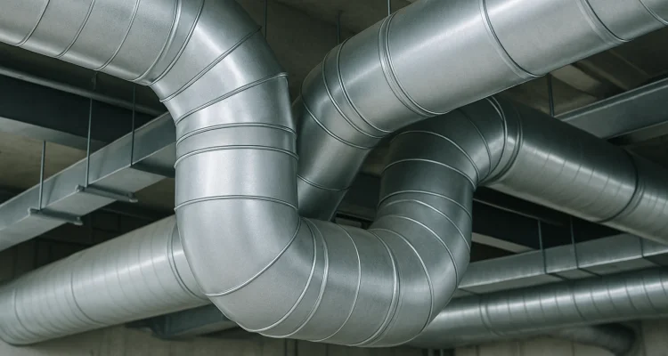 Metal air ducts from Air Conditioning Repair Dallas in Garland, TX - Garland TX